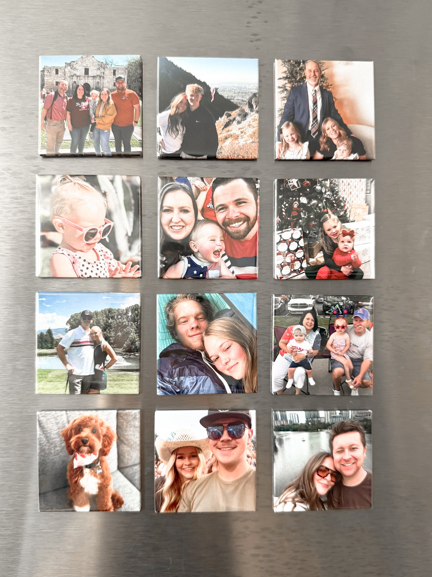 12 Pack Custom Magnets